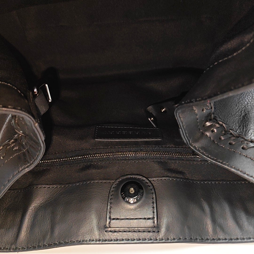 Calfskin Tote Bag Black