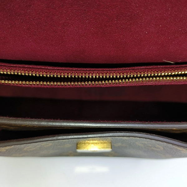 PASSY Monogram Coated Canvas Brown