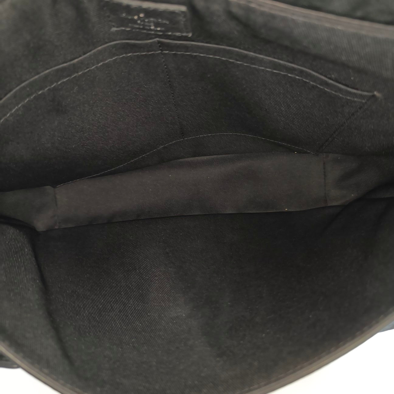 TAIGARAMA Monogram Coated Canvas Black