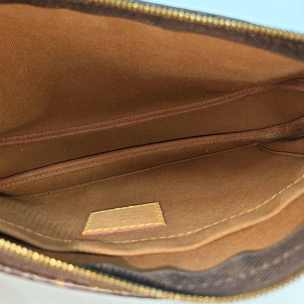MULTI Monogram Coated Canvas Brown