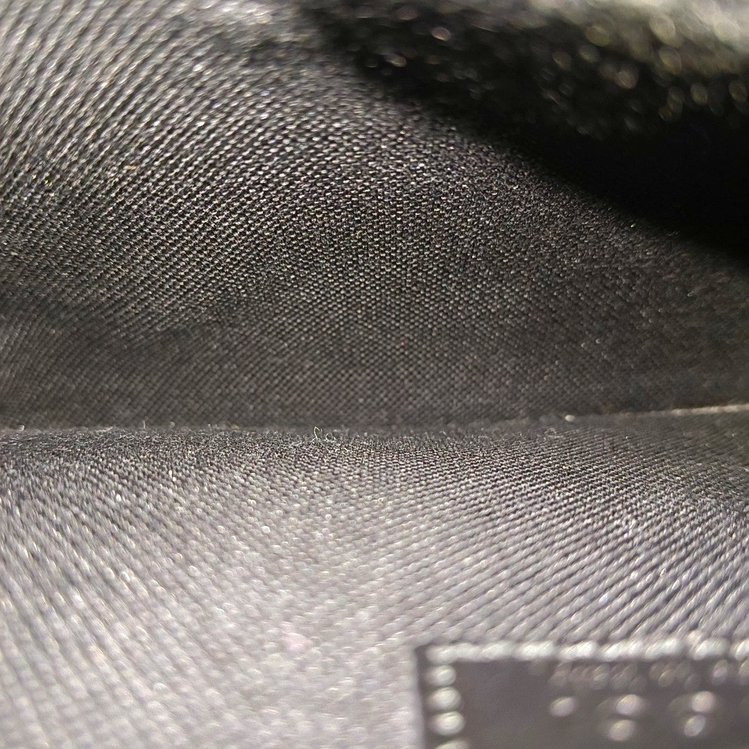 Neo Vintage Monogram Coated Canvas Black