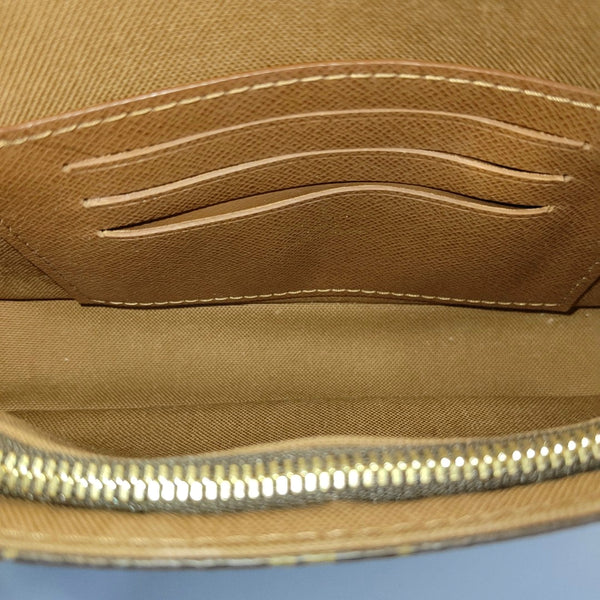 IVY Monogram Coated Canvas Brown