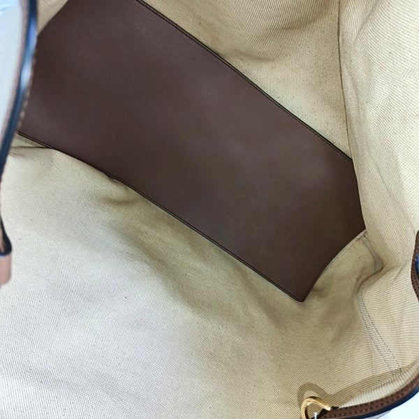 The Belt Large Canvas Beige
