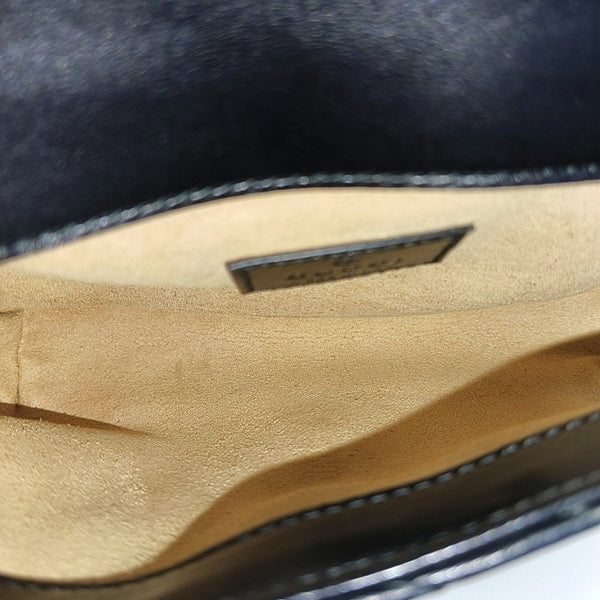 GG Marmont Mini Quilted Calfskin Black
