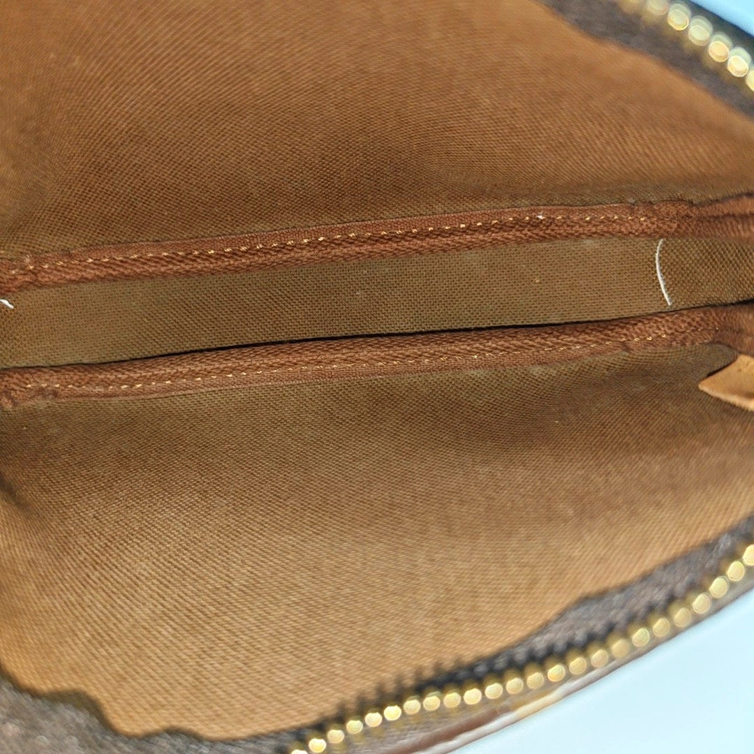 ACCESSOIRES Mini Monogram Coated Canvas Brown