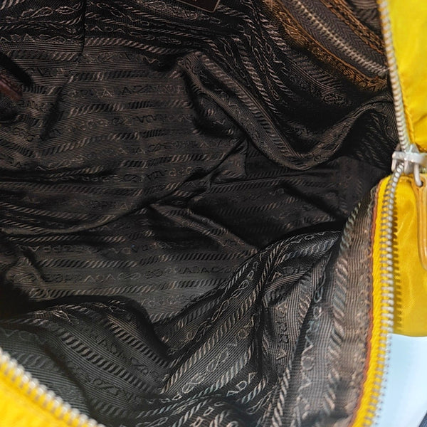 Nylon Shoulder Bag Yellow