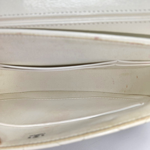 Quilted Calfskin Shoulder Bag White