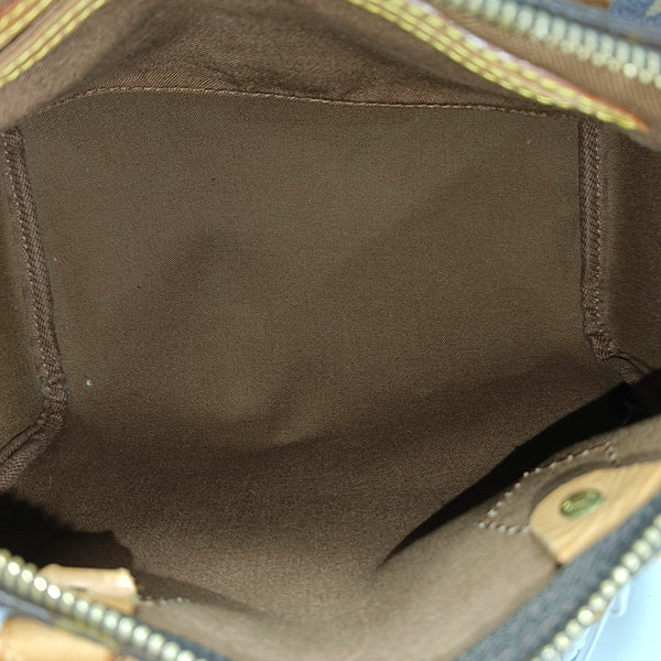 SPEEDY 25 Monogram Coated Canvas Brown
