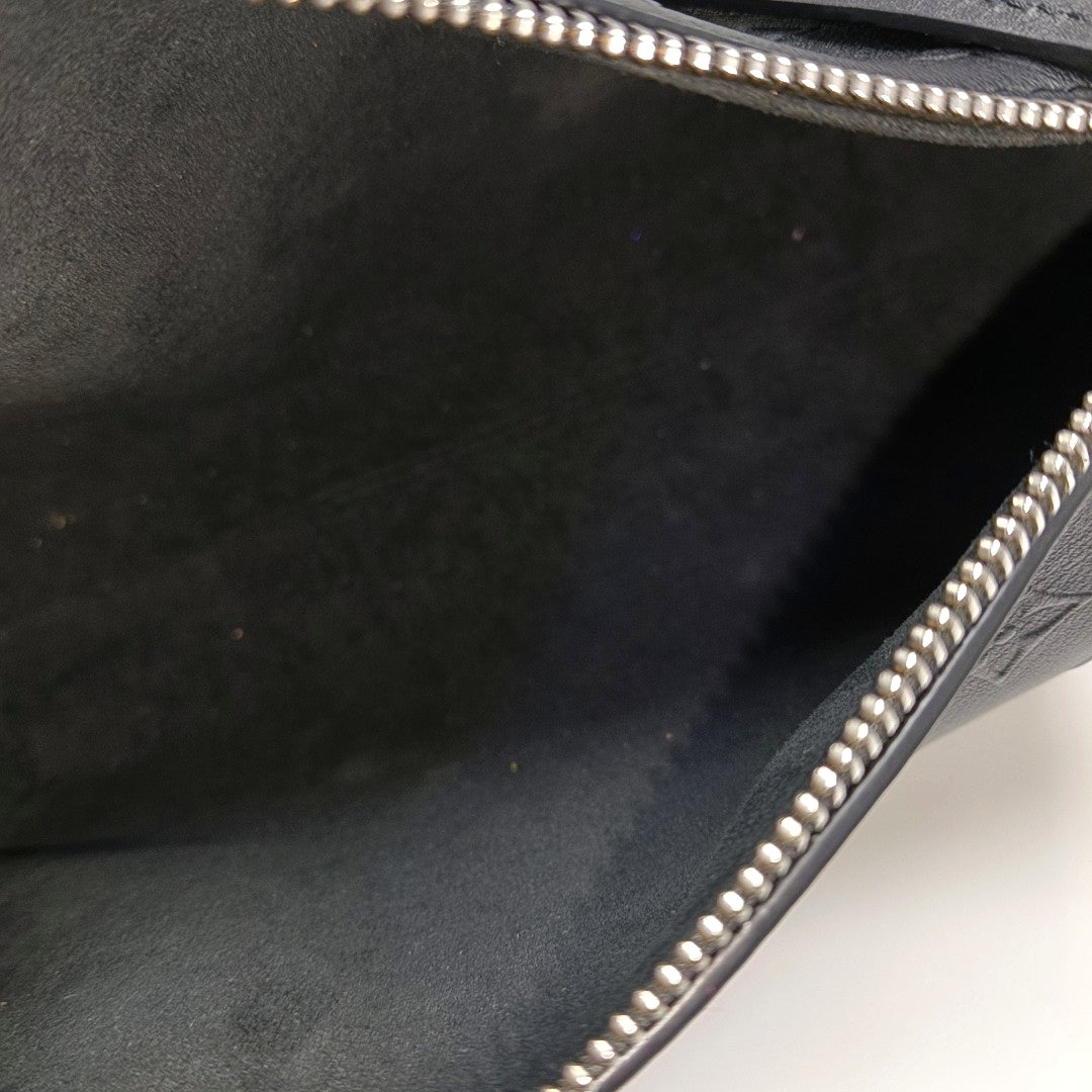 SIDE TRUNK MM Monogram Calfskin Black