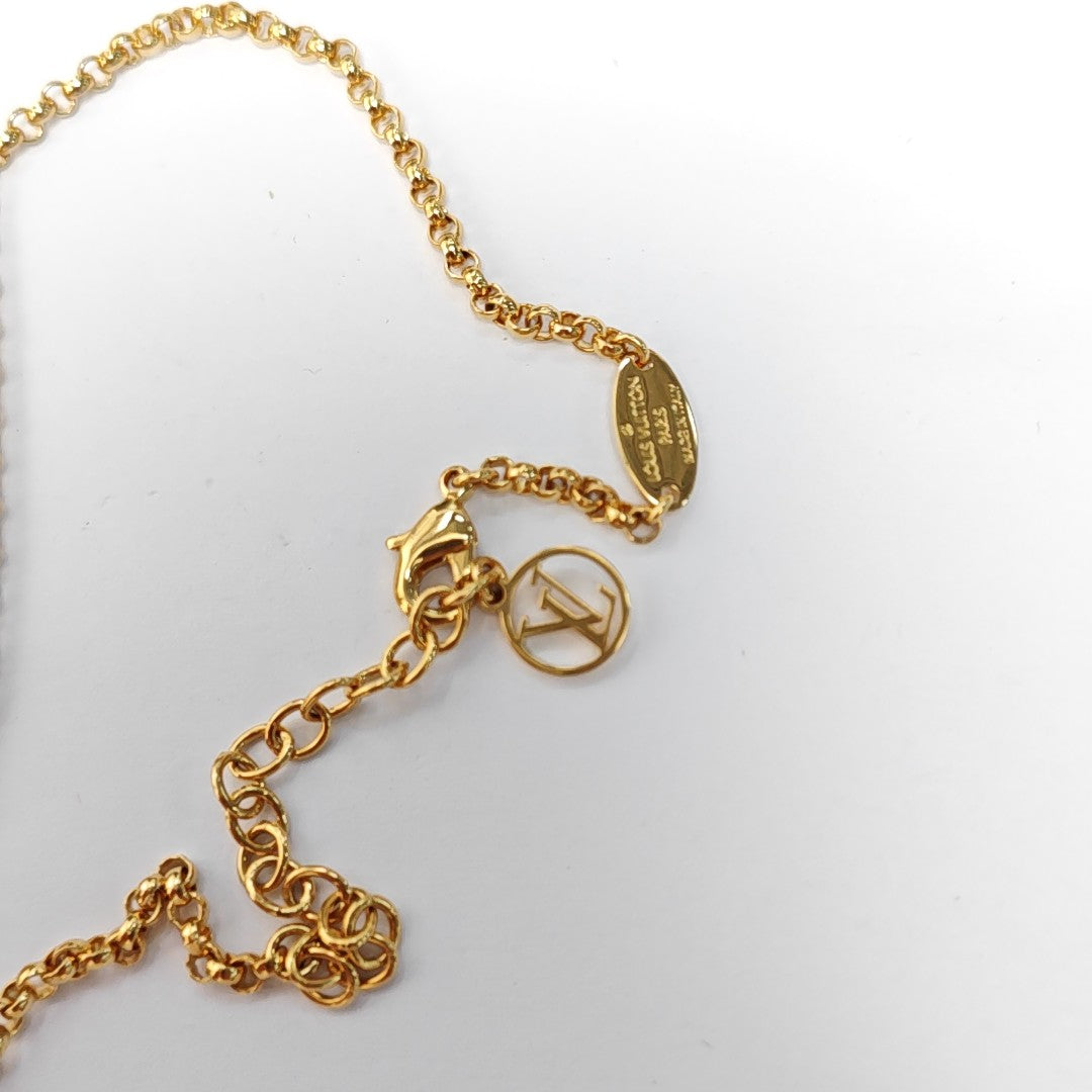 LV ICONIC Metal Gold Necklace