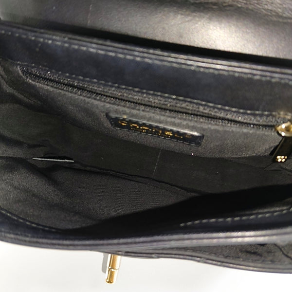 Quilted Lambskin Black