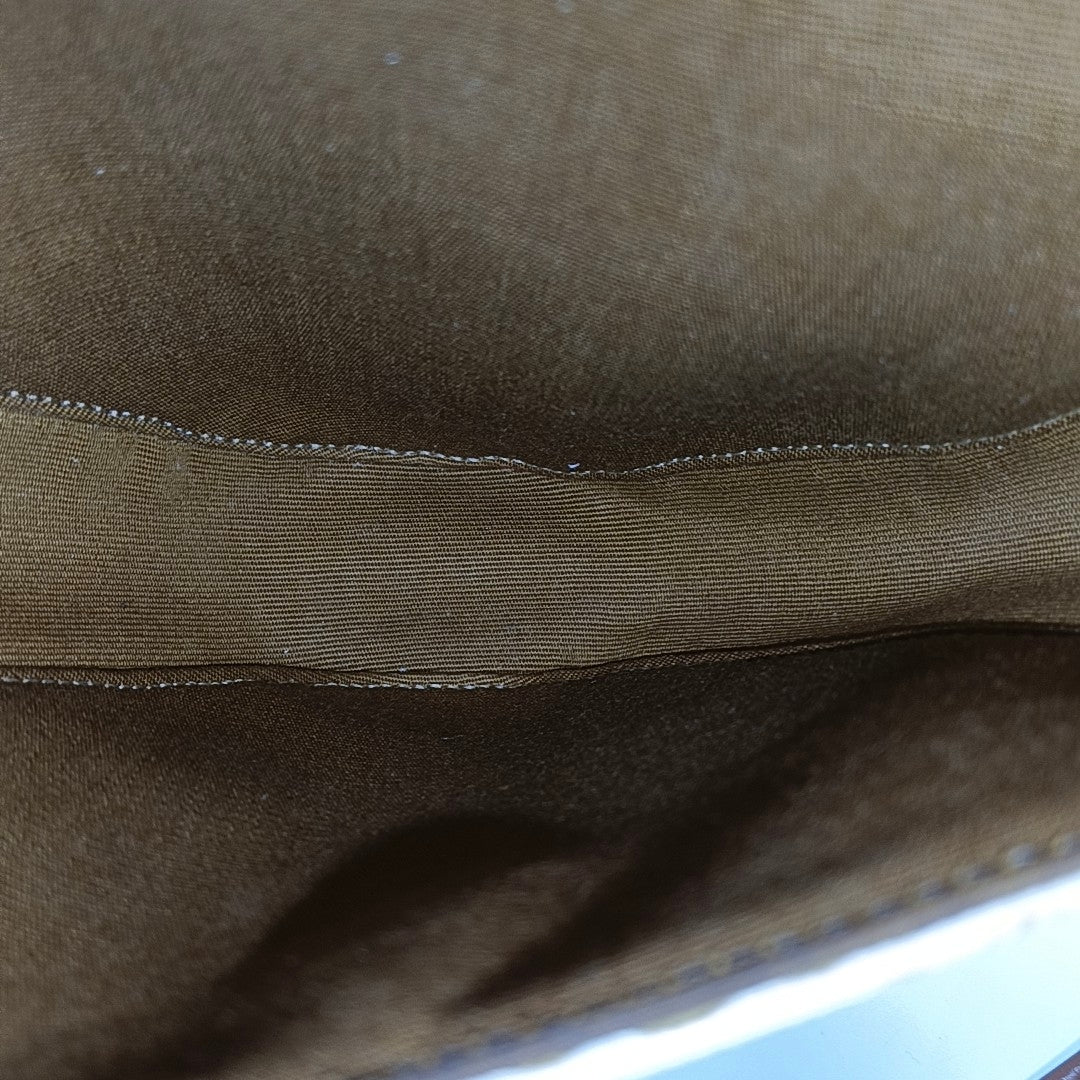 TRIANGLE Coated Canvas Brown