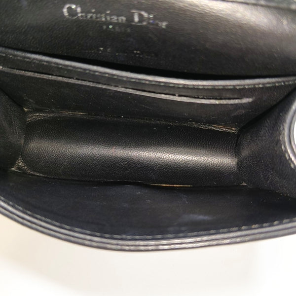 Authenticated pre-owned  Diorama Cannage Calfskin Black - Shoulder Bag at Looply