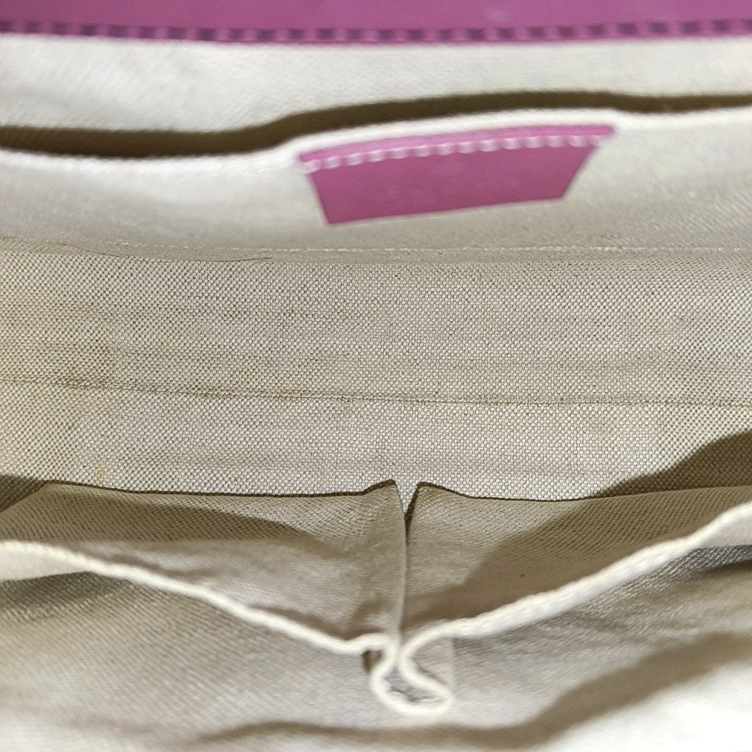 Emily Chain Monogram Calfskin Pink