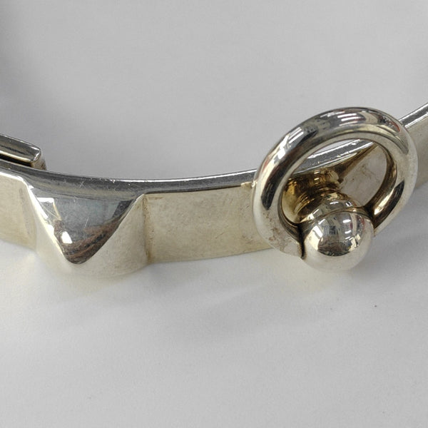 Collier De Chien 925 Sterling Silver Bangle