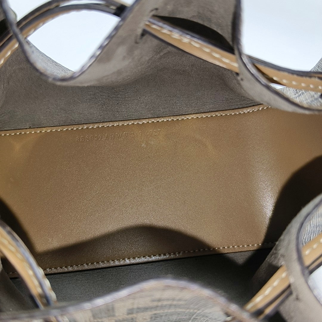 POMODORINO Mini Coated Canvas Brown
