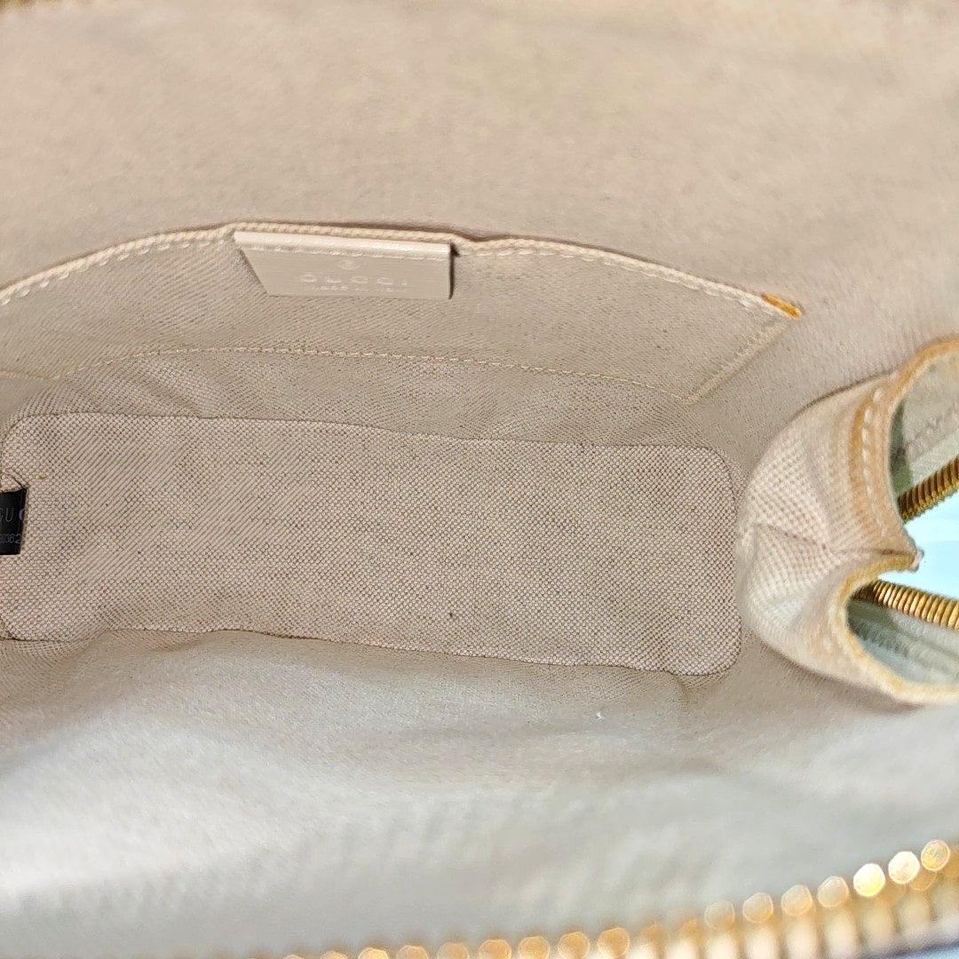Horsebit 1955 Mini Coated Canvas Beige