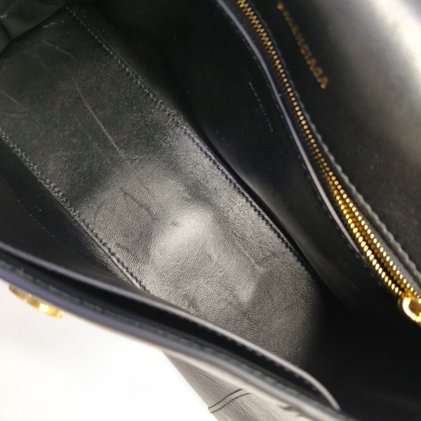 Downtown Small Calfskin Black