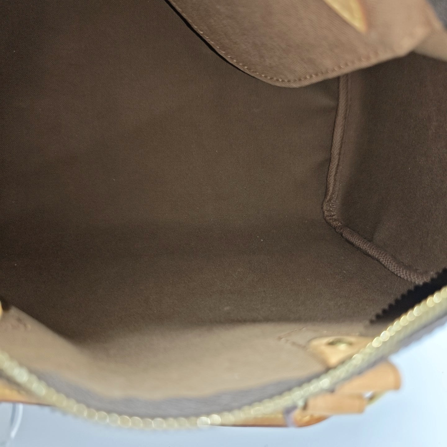 SPEEDY 30 Monogram Coated Canvas Brown