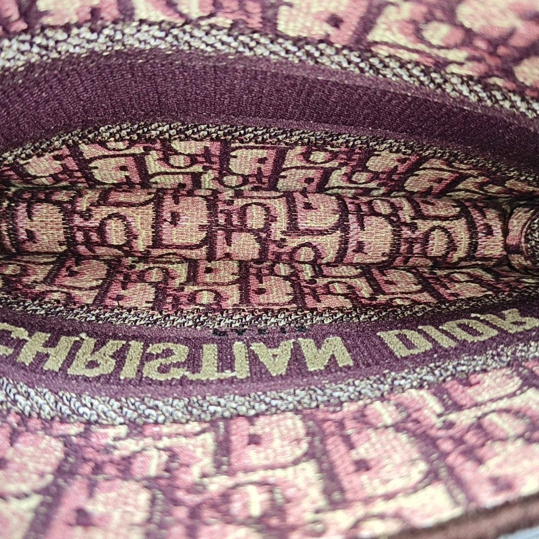 Authenticated pre-owned  Book Tote Mini Canvas Red - Tote Bag at Looply