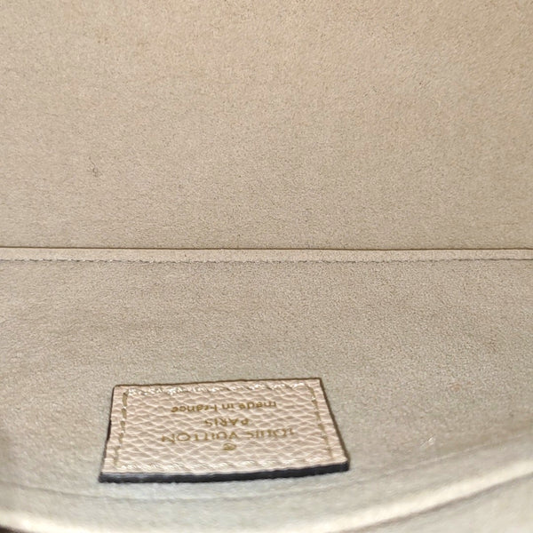 PAPILLON BB Monogram Calfskin Beige