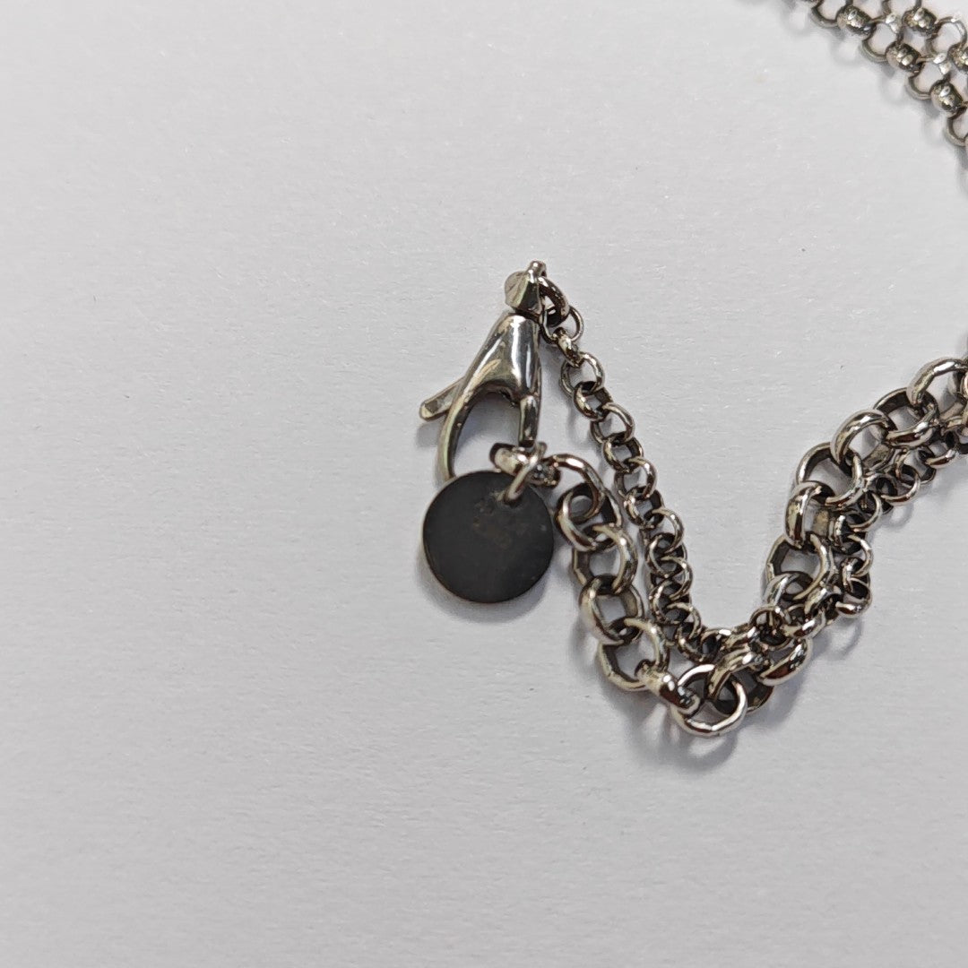 Interlocking G 925 Sterling Silver Necklace