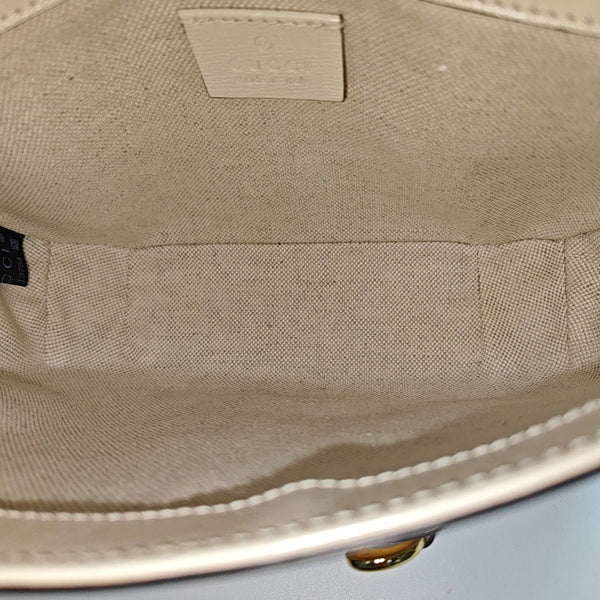 Horsebit 1955 Mini Calfskin White
