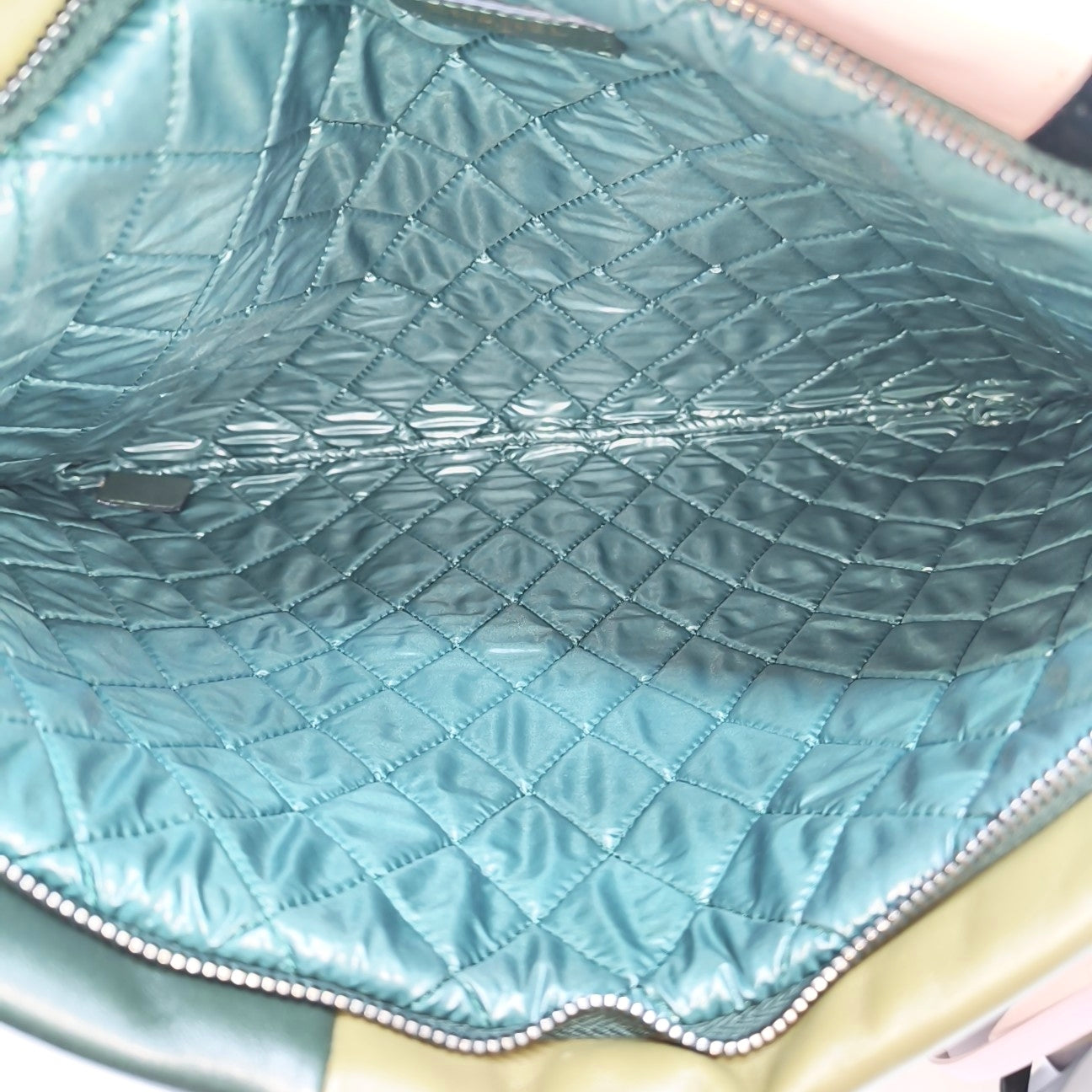 Quilted Lambskin Clutch Multicolor