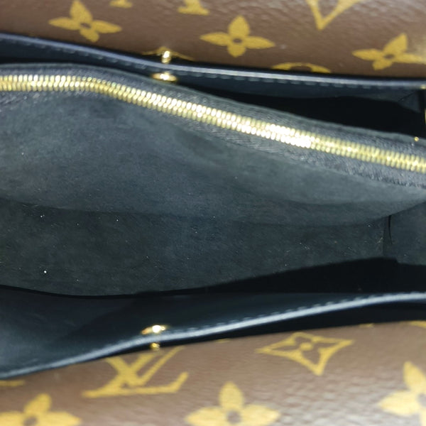 DOUBLE V Monogram Calfskin Black