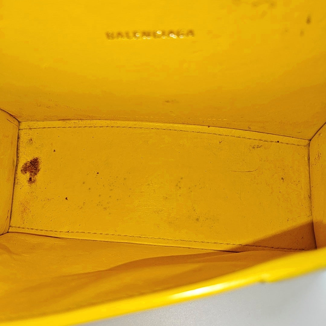 Hourglass XS Calfskin Yellow