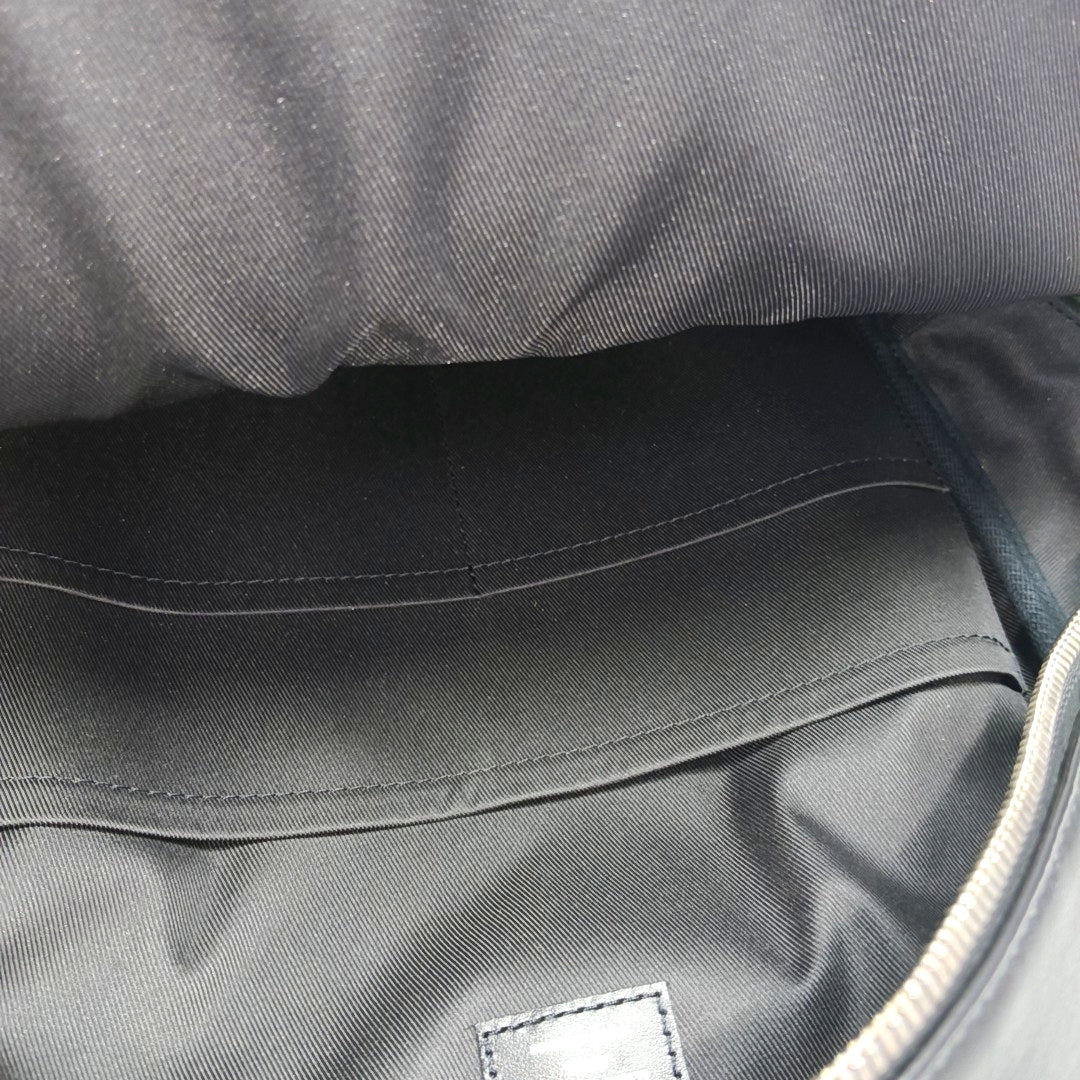 JOSH Damier Graphite Coated Canvas Gray