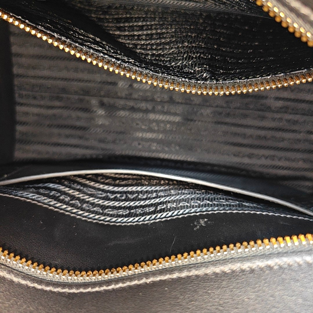 Esplanade Saffiano Calfskin Black