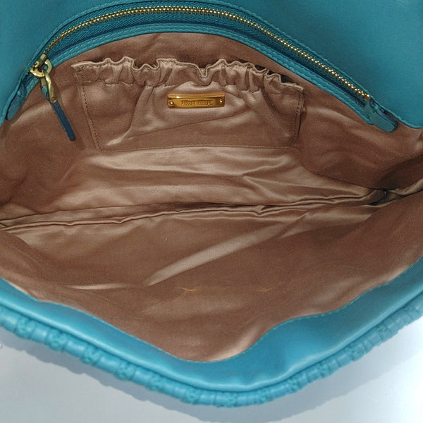 Crystal Quilted Lambskin Blue