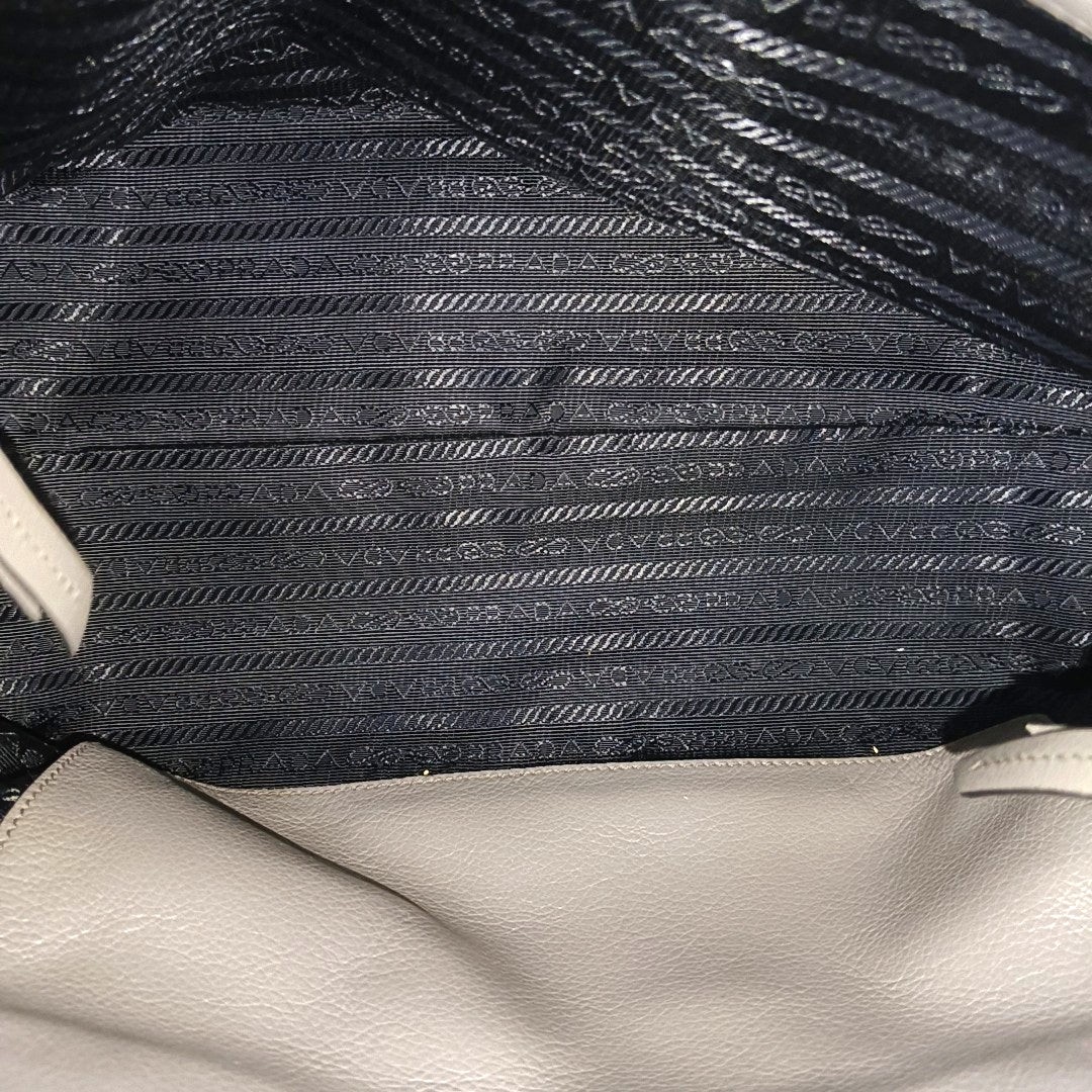 Calfskin Tote Bag Gray