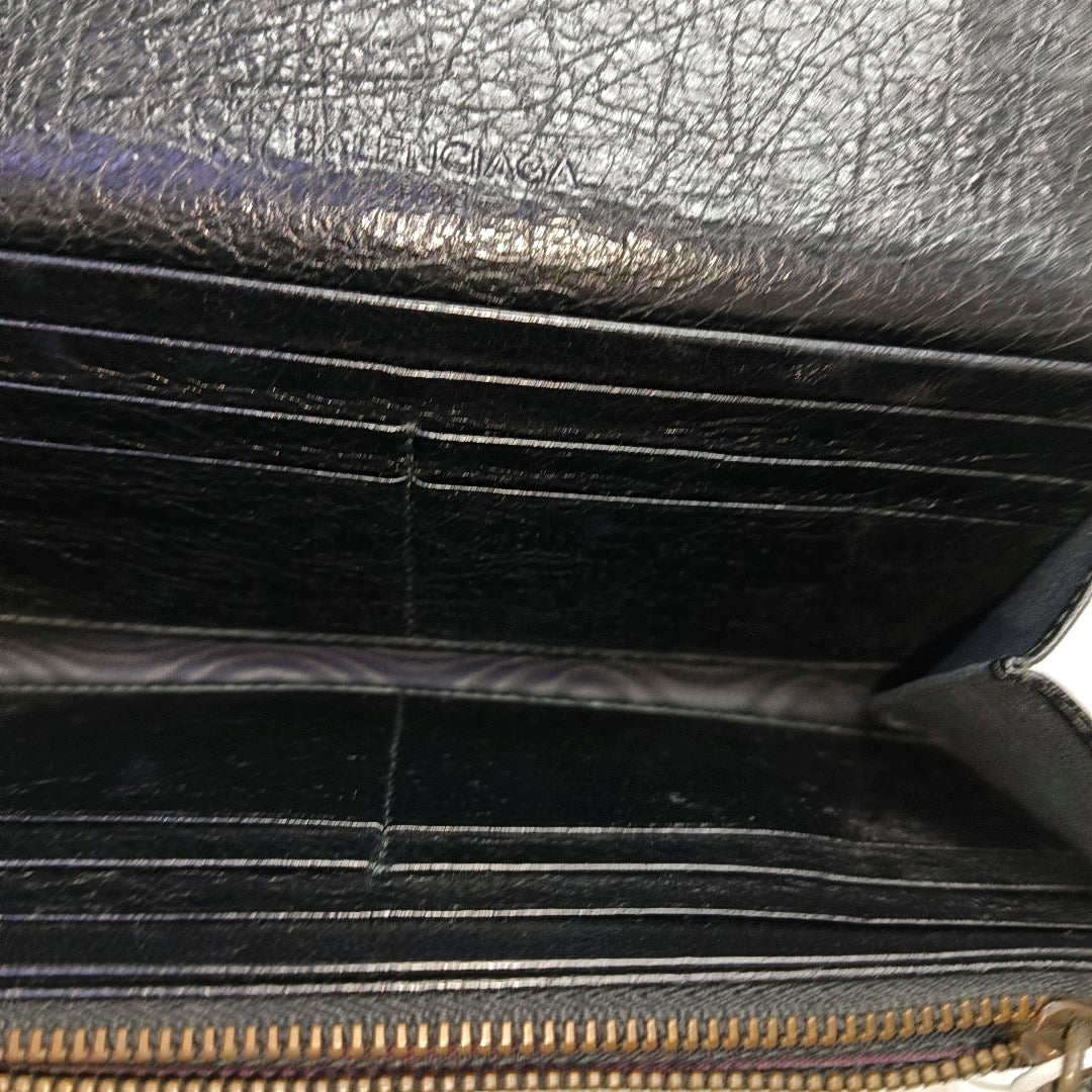 Classic City Lambskin Black Wallet
