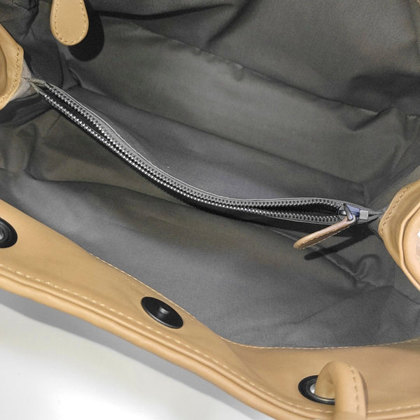 Calfskin Tote Bag Brown