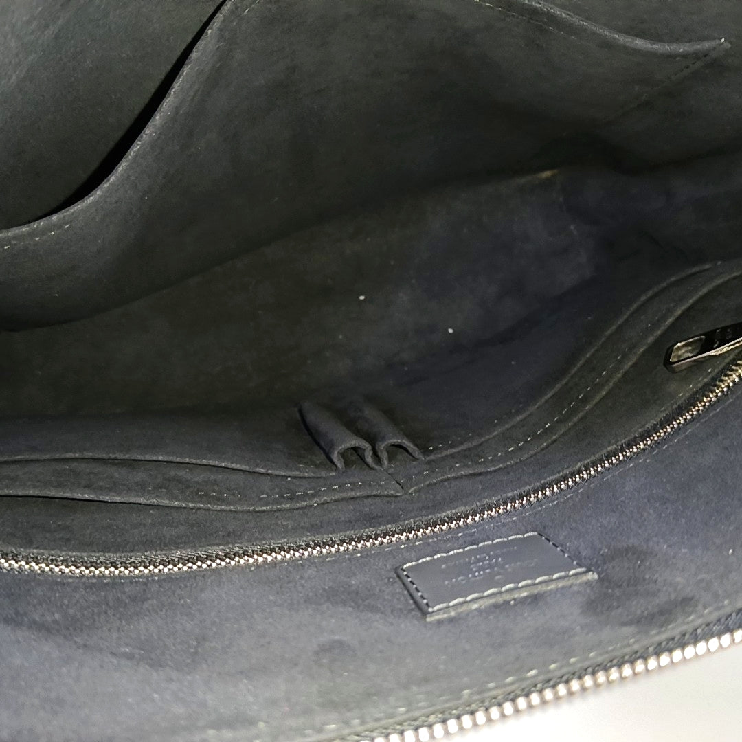 GREENWICH Damier Coated Canvas Blue