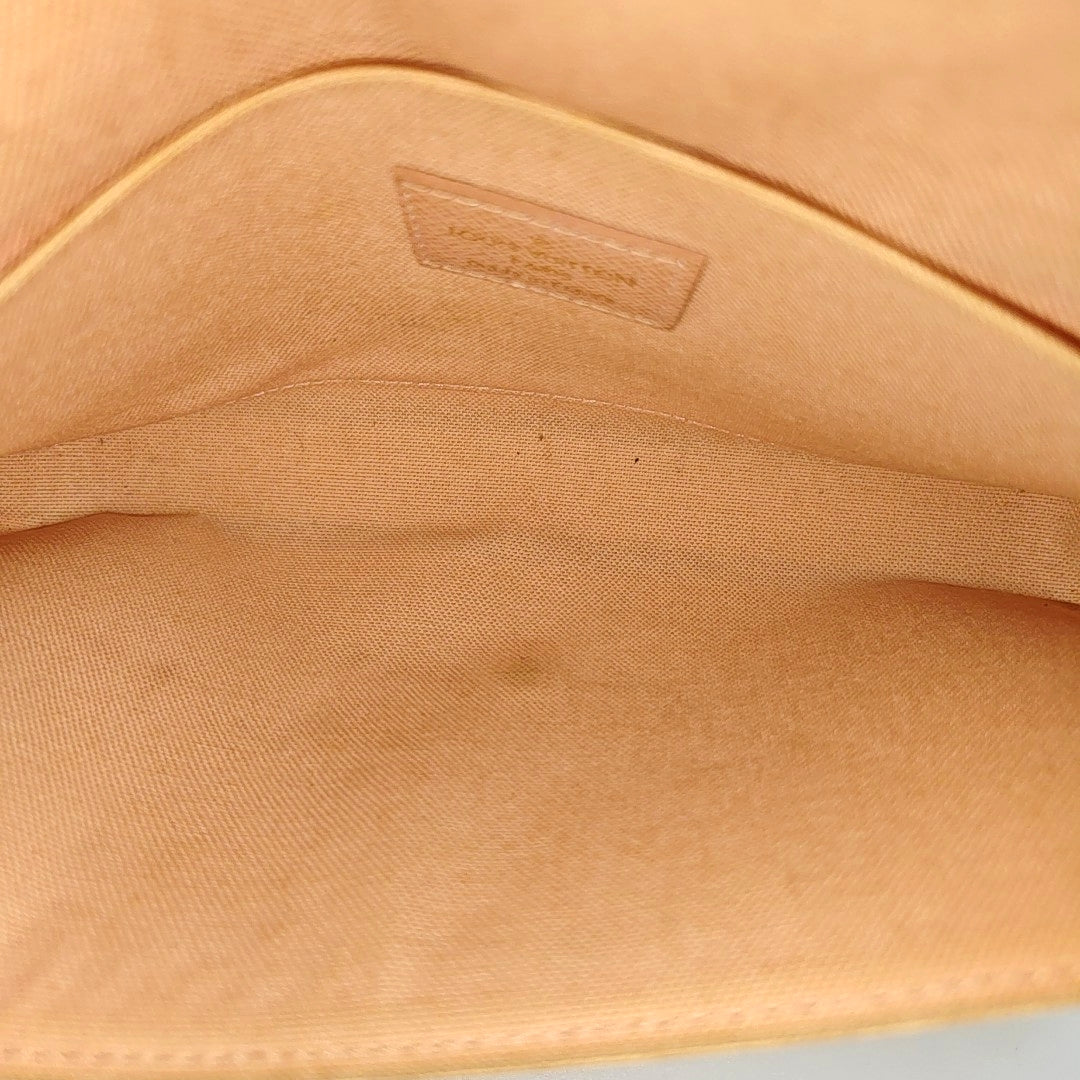 FÉLICIE Damier Azur Coated Canvas White
