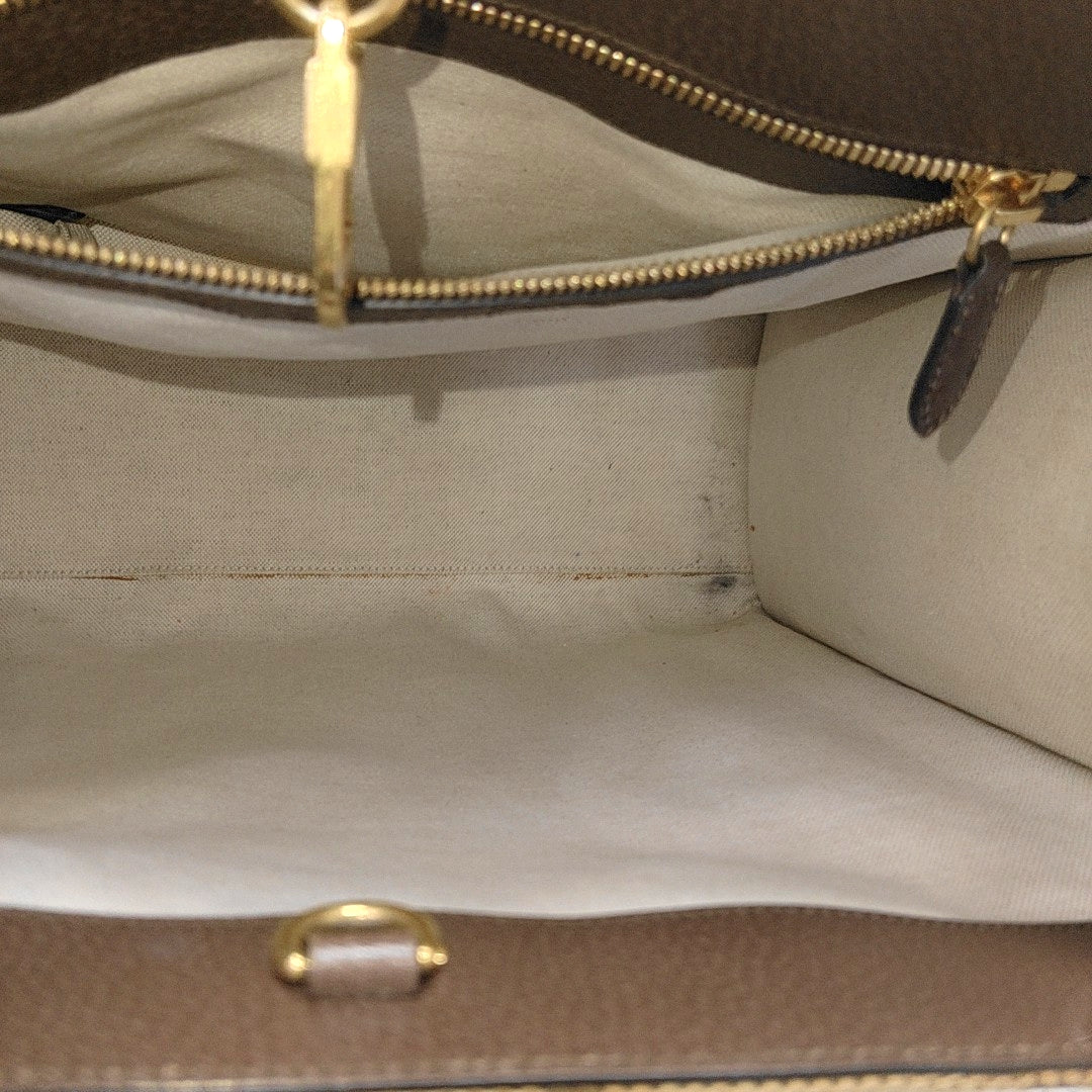Jumbo Monogram Canvas Beige