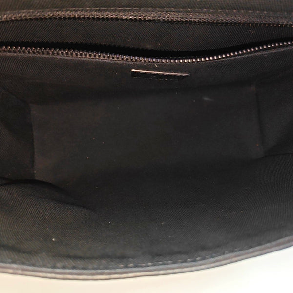 CHRISTOPHER Monogram Calfskin Black