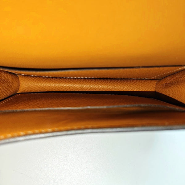 Constance Slim Epsom Brown Wallet