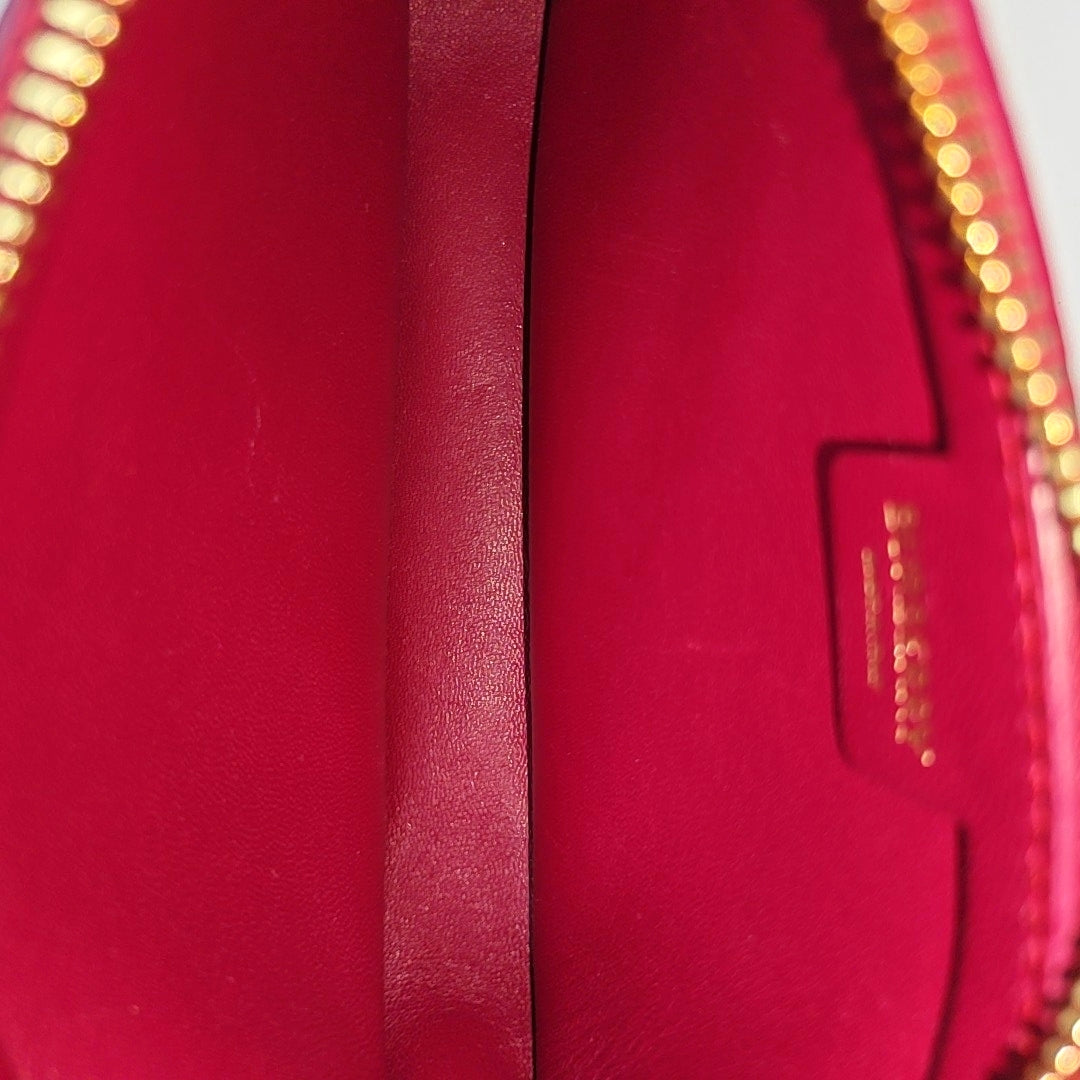 Calfskin Shoulder Bag Red