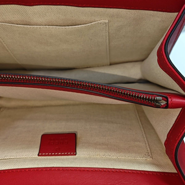 Dionysus Medium Calfskin Red