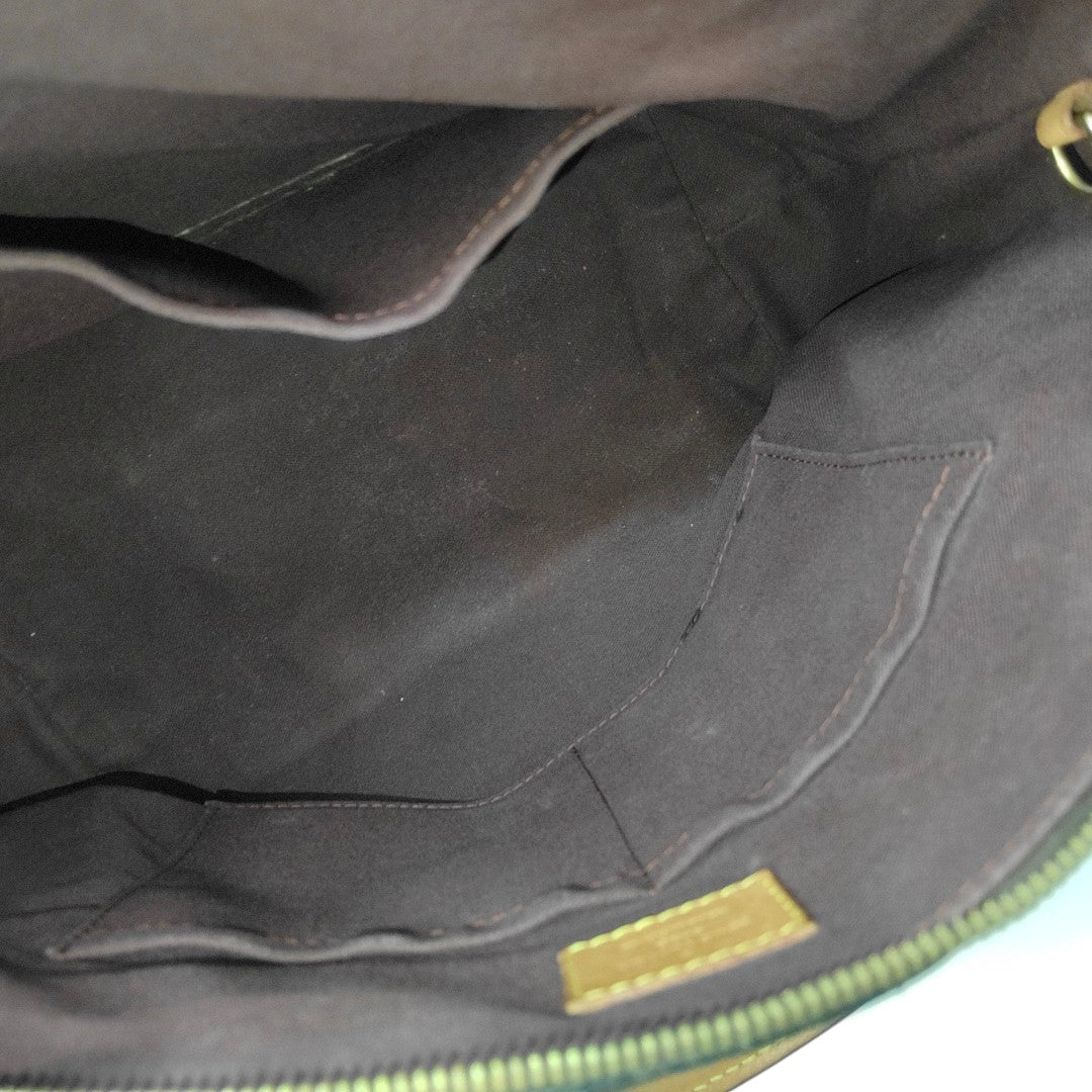 TURENNE PM Monogram Coated Canvas Brown