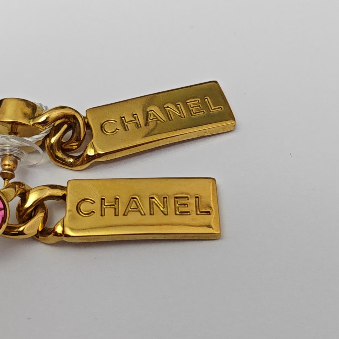 Metal Gold Stud Earrings