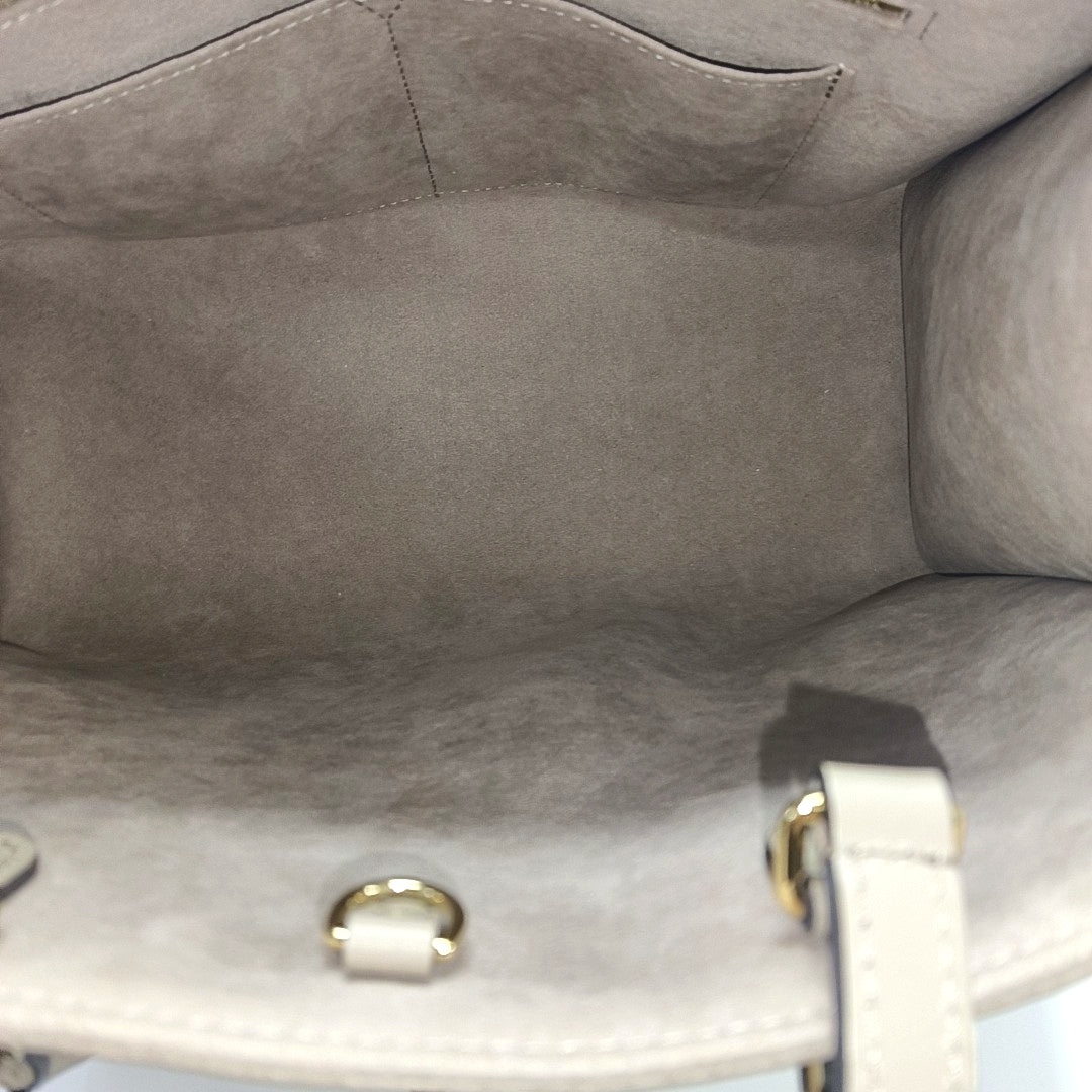 ONTHEGO MM Monogram Calfskin Gray
