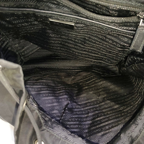 Nylon Backpack Black