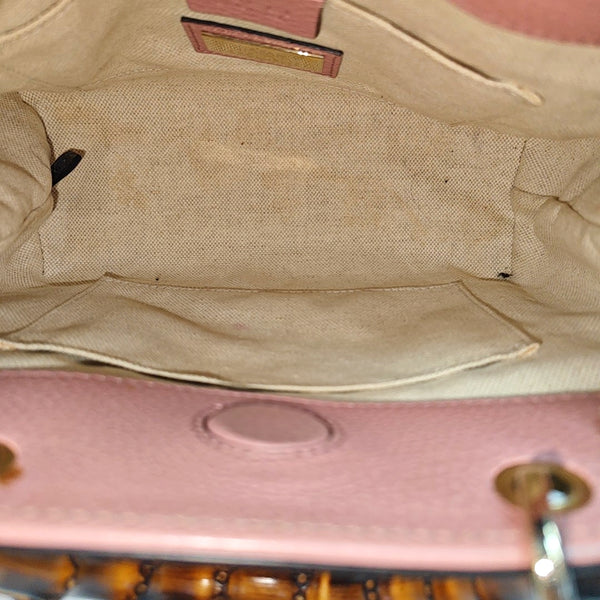 Bamboo 1947 Small Calfskin Pink