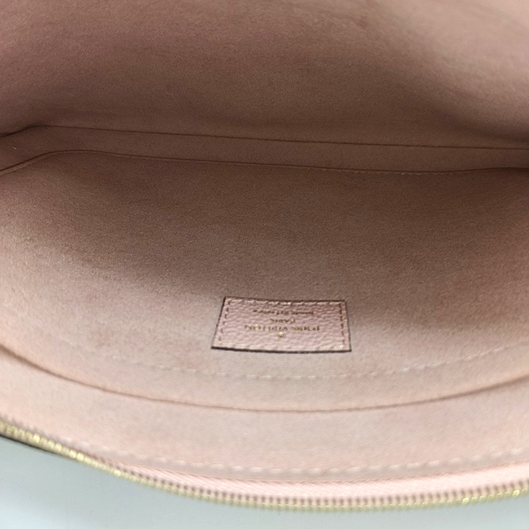 DAILY Monogram Coated Canvas Brown