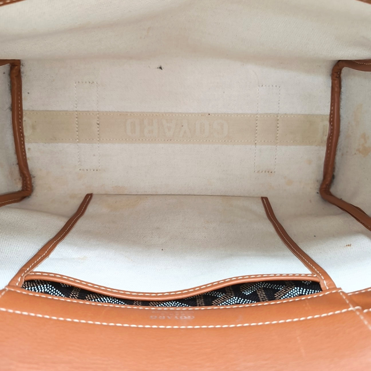 Rouette PM Coated Canvas Brown